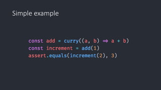 Simple example
 