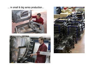 … in small & big series production…
 