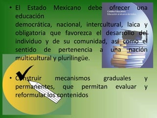 Consejos Consultivos Interinstitucionales. LAS FINALIDADES DE LA EDUCACIÓN BÁSICA