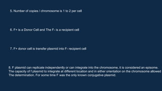 F plasmid | PPTX