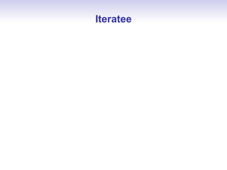 Iteratee
 