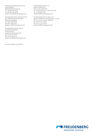 Freudenberg Interlining FUSIBLE INTERLINING | PDF