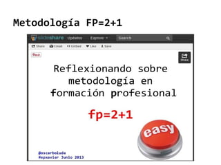 Metodología FP=2+1

 