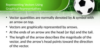 Vector Quantities Symbol fundamentals of physics (scalar and vector quantities) | PPTX
