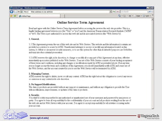 Web address to be defined