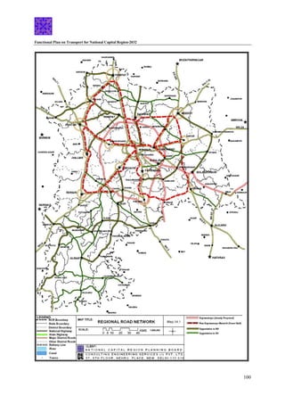 Functional Plan on Transport for National Capital Region-2032
100
 