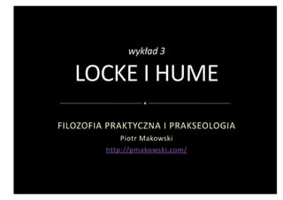 FPP 2 - Locke i Hume