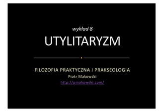FPP 6 - Utylitaryzm