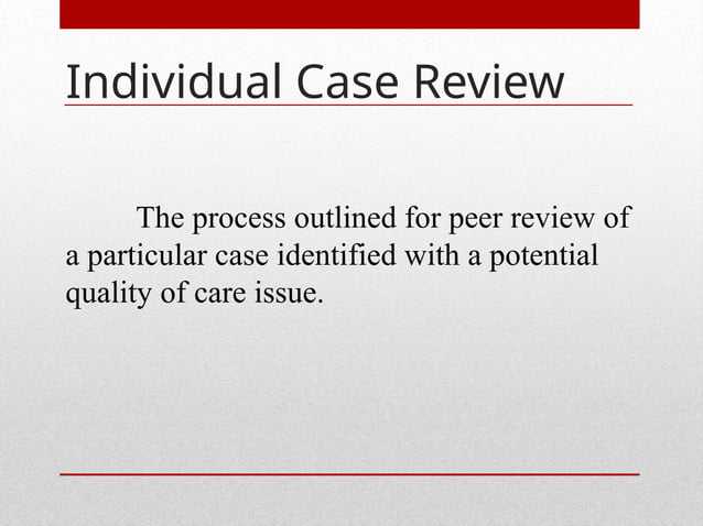Ongoing & Focused Professional Practice Evaluation | PPTX | Healthcare ...