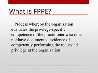 Ongoing & Focused Professional Practice Evaluation | PPTX