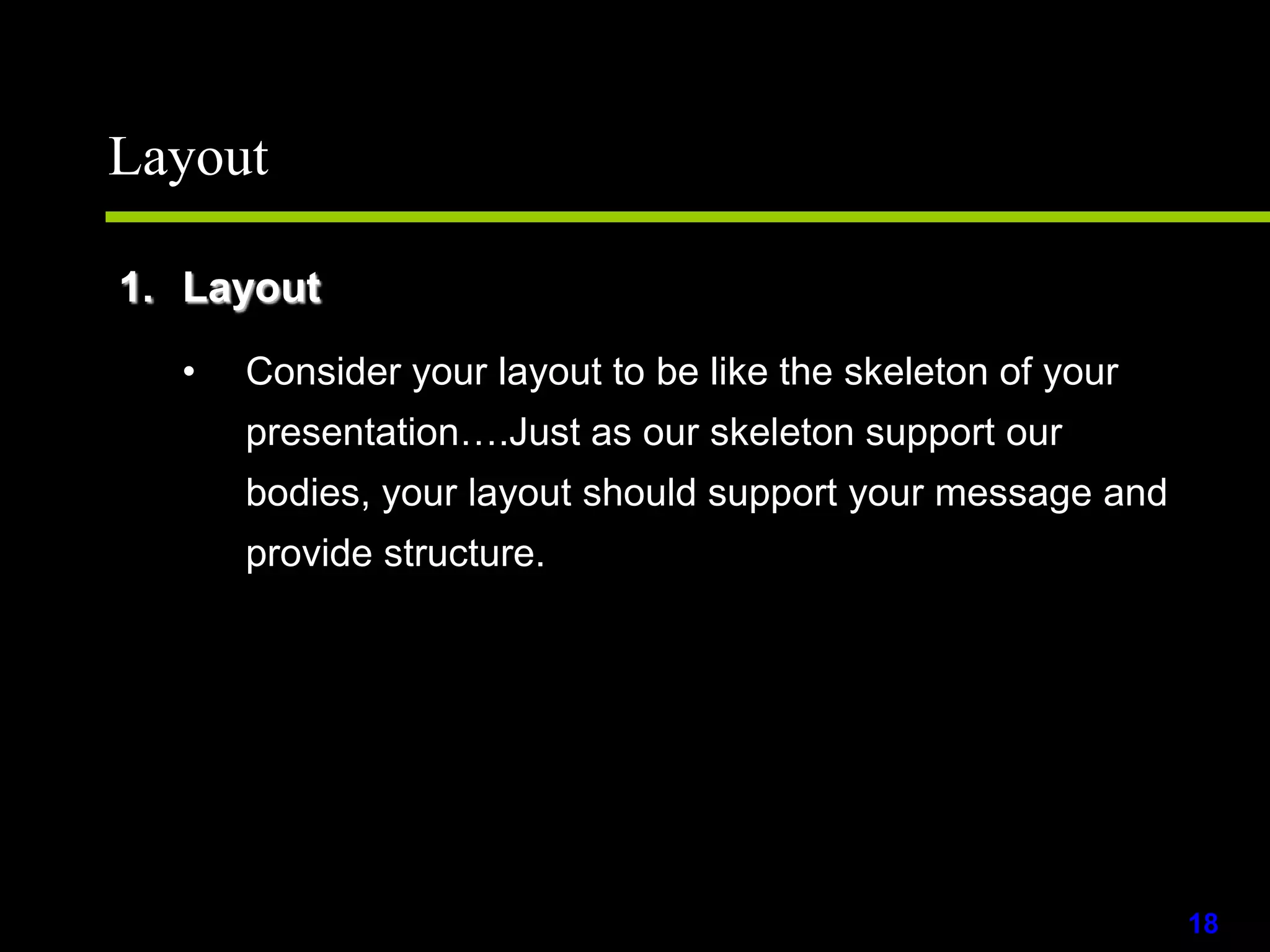 Can include an overview of a situation, a statement of the current situation of the organization, or a recap of history.