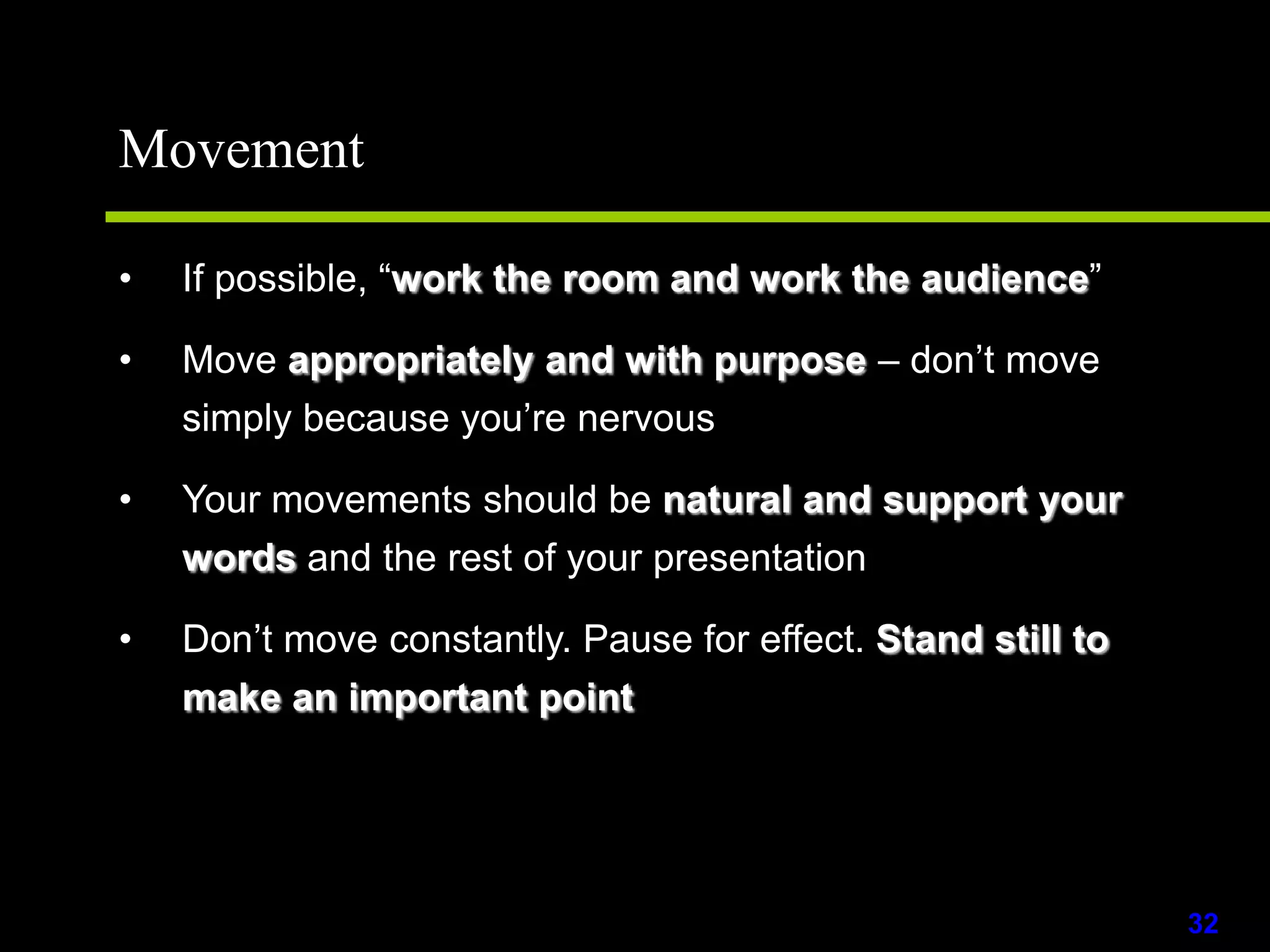 Capitalize properly – capitalize the first letter of the first word onlyThree Keys of Great DesignLayoutConsistencyColor Great Slide PresentationDesign