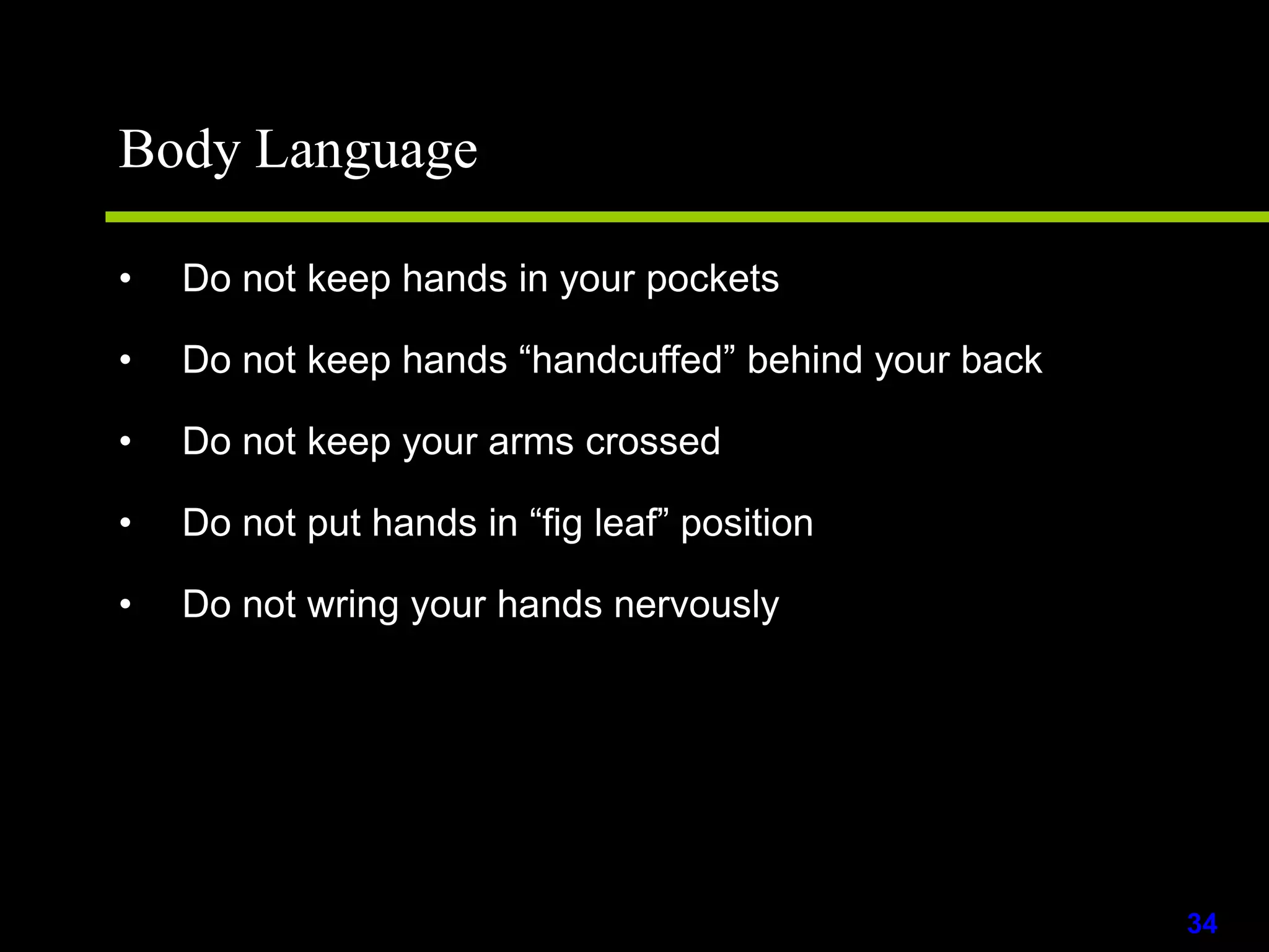 Your placement of text and images