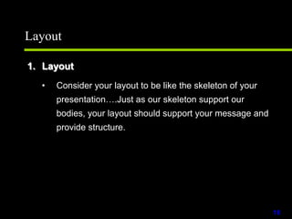 Can include an overview of a situation, a statement of the current situation of the organization, or a recap of history.