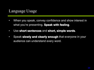 Make your bullet points consistent in structure