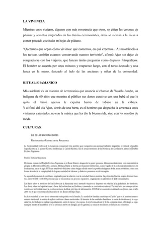 PROVINCIA DE ORELLANA