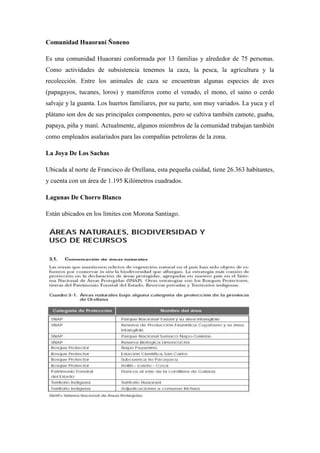 PROVINCIA DE ORELLANA