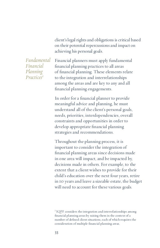 The Canadian Financial Planning Definitions Standards Competencies