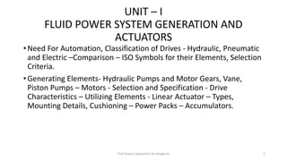 Fluid Power Systems and Industrial Automation | PDF