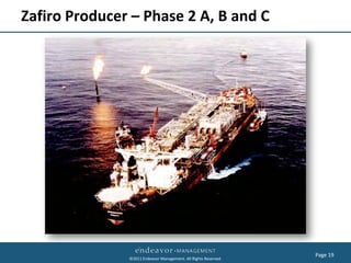 Zafiro Producer – Phase 2 A, B and C




                                                                 Page 19
               ©2011 Endeavor Management. All Rights Reserved.
 