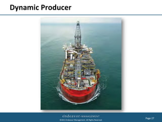 Dynamic Producer




                                                              Page 27
            ©2011 Endeavor Management. All Rights Reserved.
 