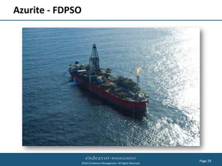 Azurite - FDPSO




                                                                    Page 29
                  ©2011 Endeavor Management. All Rights Reserved.
 