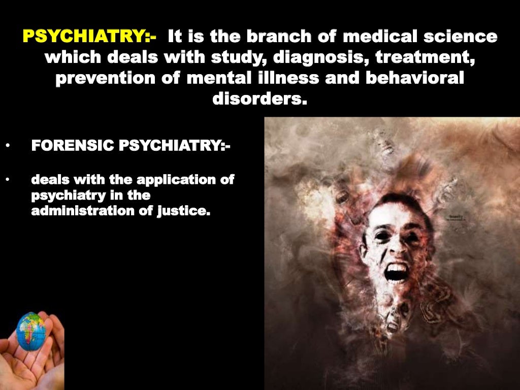 Forensic psychiatry