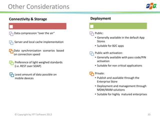 [Vietnam Mobile Day 2013] - Mobilization process for enterprise | PPTX