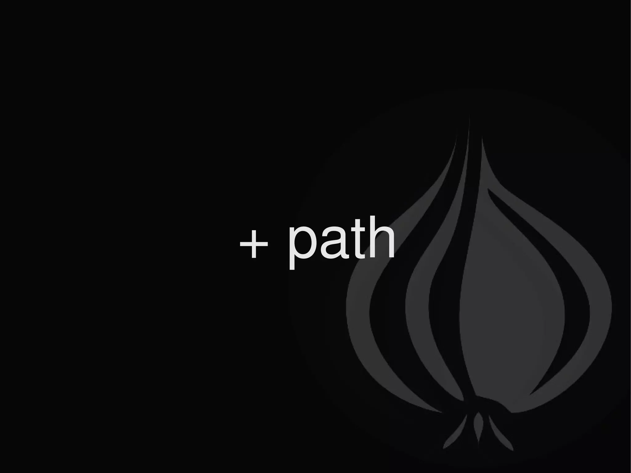 + path 