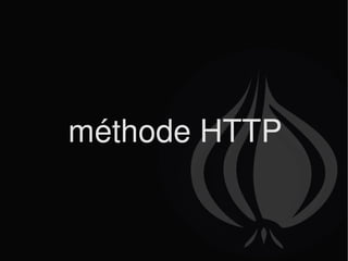 méthode HTTP 