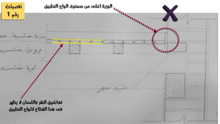 تعقيب على تمرين الاسقف الخشبية - انشاء معمارى 2