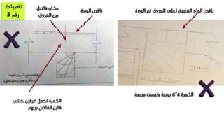 تعقيب على تمرين الاسقف الخشبية - انشاء معمارى 2