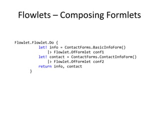 Why a DSL for HTML?<htmlxmlns="http://www.w3.org/1999/xhtml"><head><title></title></head><body><h1>Hello world!</h1><formid="form1"><inputtype="text"name="name"/>    </form></body></html>
