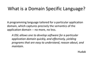 History of Haskell: Combinator LibrariesWhat is a combinatorlibrary? The reader will search in vain for a definition of this heavily used term, but the key idea is this: a combinator library offers functions (the combinators) that combine functions together to make bigger functions.