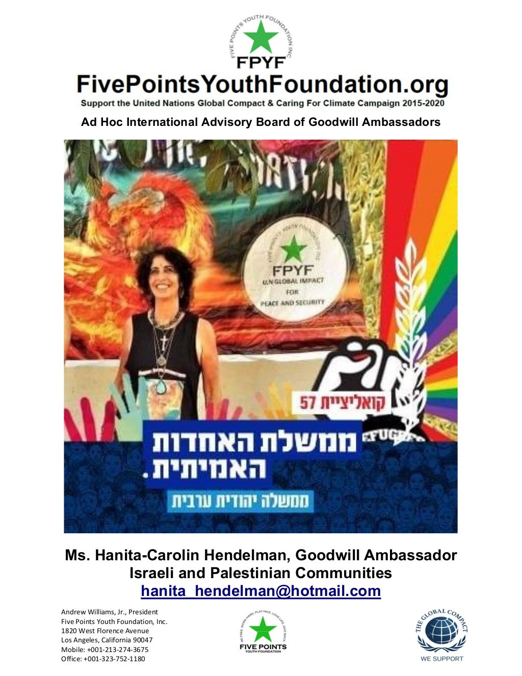 Five Points Youth Foundation Tourism4SDGs Youth4SDGs Ad Hoc Internati…