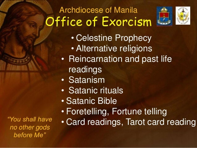 Fr. jocis syquia catechesis on delivernce and exorcism
