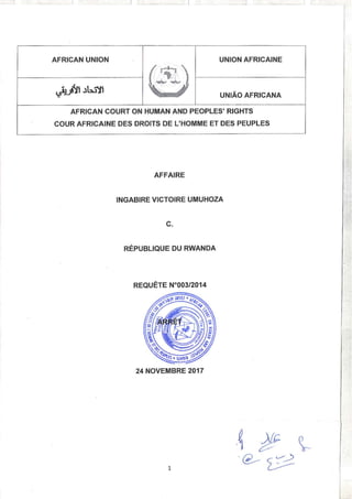 Fr. judgment appl.003 2014 ingabire    victoire umuhoza v republic of rwanda