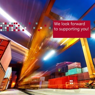 We look forward
to supporting you!
 