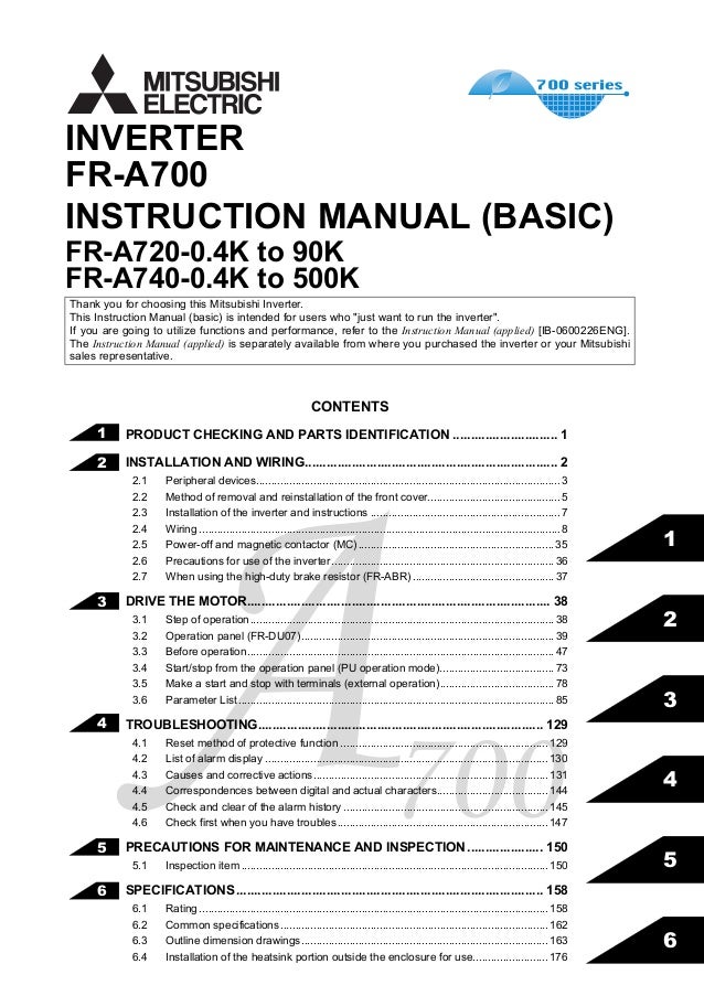 Fr A740 Manual
