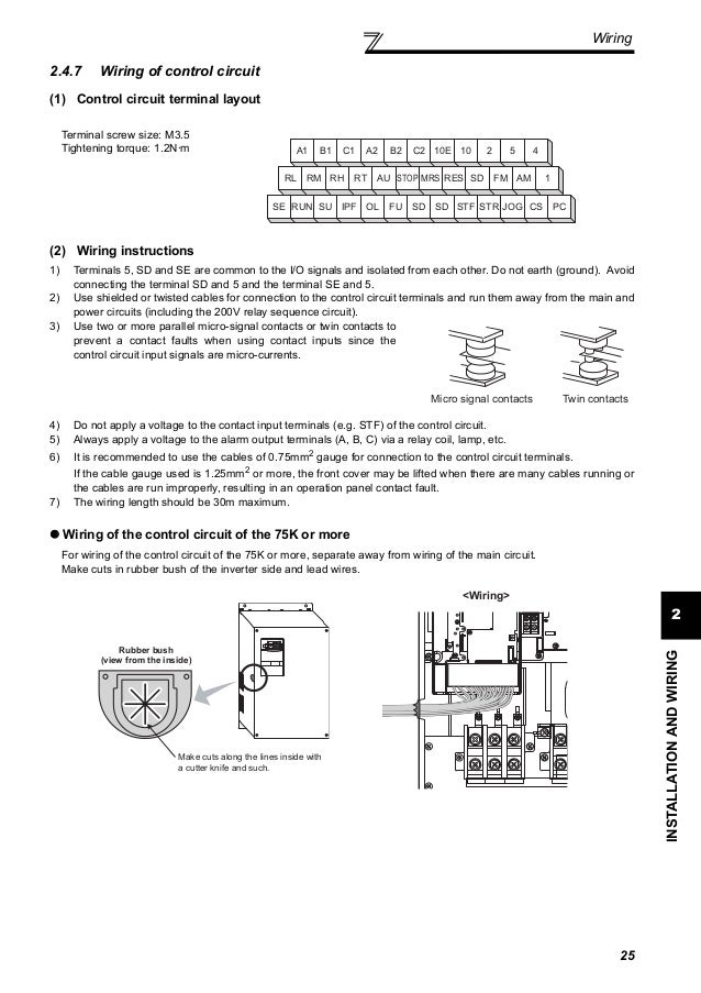 Fr a700 instruction manual