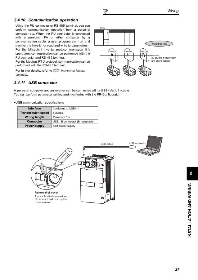 Fr a700 instruction manual