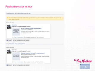 Publications sur le mur
 