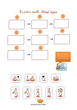 Souad Oum Sawda Wa Sakina
Découpes les vignettes et
colles-les (en les numérotant
aussi) dans le bon ordre.
24
 