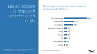 Adblockers: pouquoi les internautes utilisent les systèmes d'adblocking