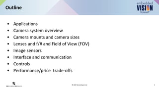 “Introduction to Cameras for Embedded Applications,” a Presentation ...