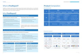 FineReport 10.0 Product Brochure-Transform Data into Power! | PDF