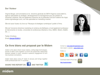 Sur lʼAuteur!

Virginie Berger, est la fondatrice et la directrice générale de DBTH l'Agence (www.dbth.fr),
agence spécial...