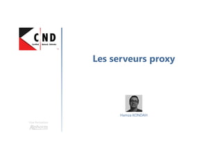 Les différents
types de réseaux
Une formation
Hamza KONDAH
 