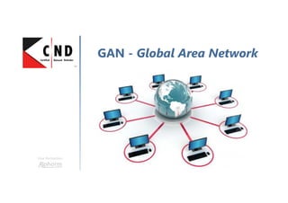 Une formation
GAN - Global Area Network
 