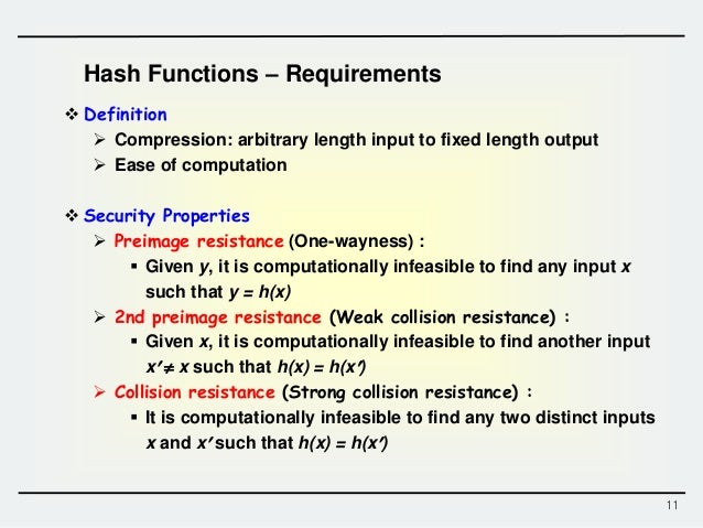 Hash function